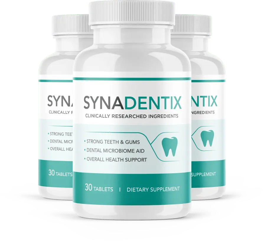 Synadentix three-bottle package