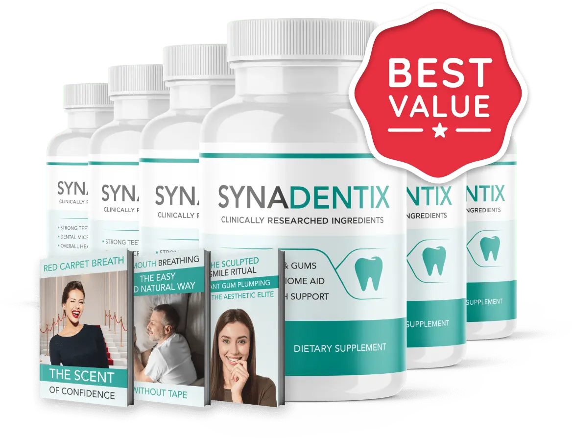 Synadentix six-bottle package