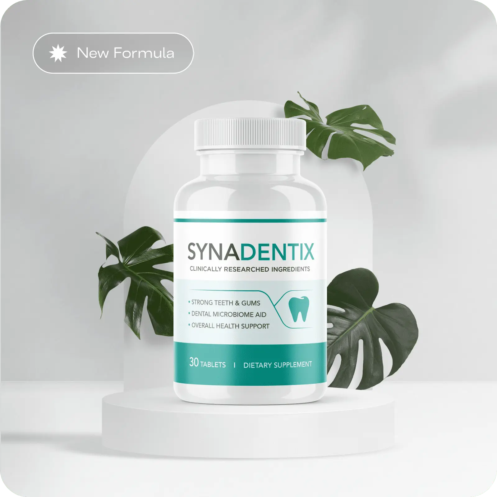 Synadentix soft-tablet oral wellness supplement